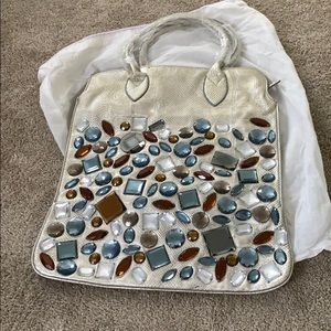 Large jeweled purse